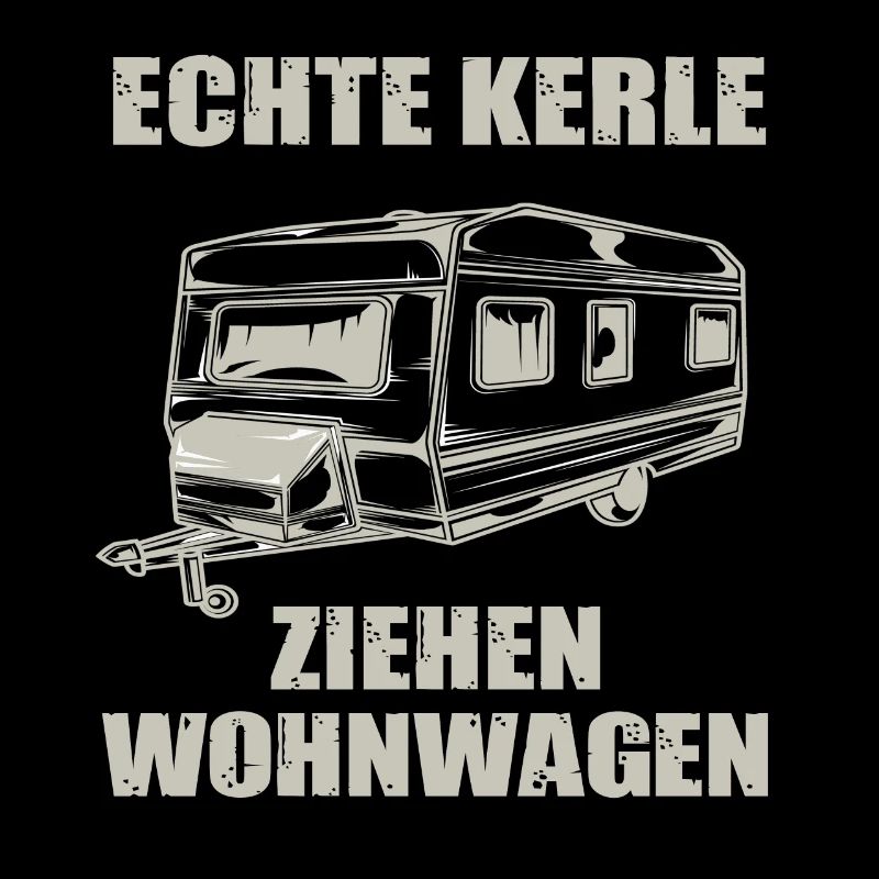 Echte Kerle Ziehen Wohnwagen