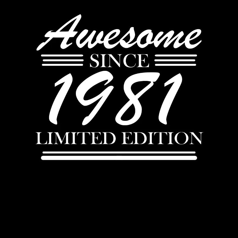 1981 - Born 1981