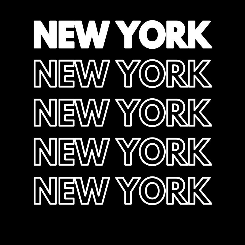 New York Repeat Word