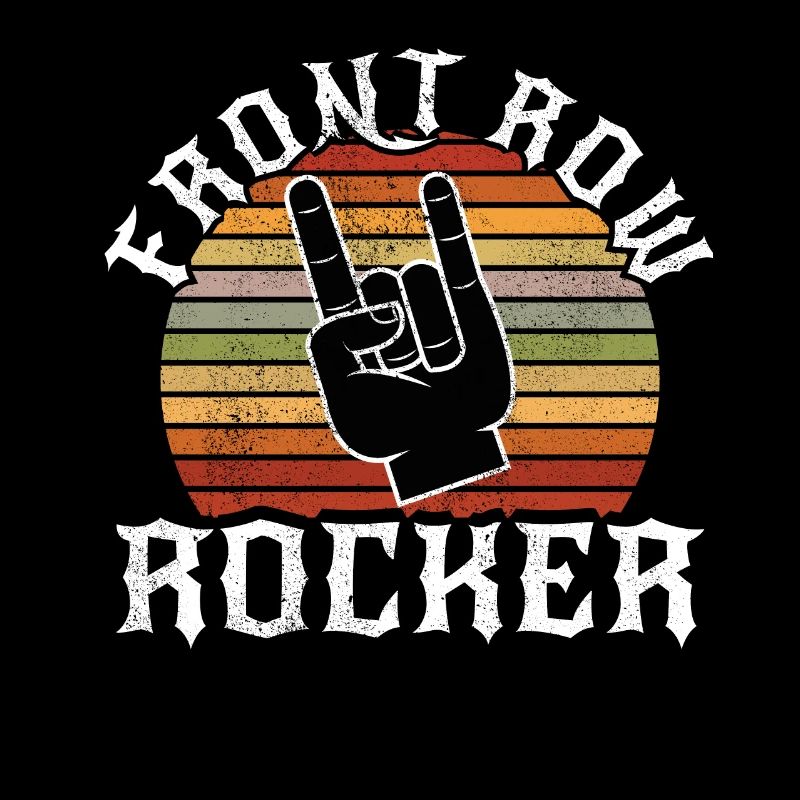 Rocking sunset with hand signals