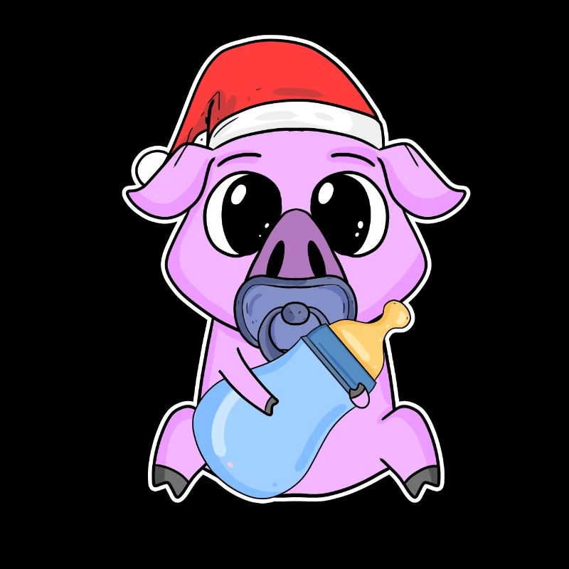 Cochon bébé Noël
