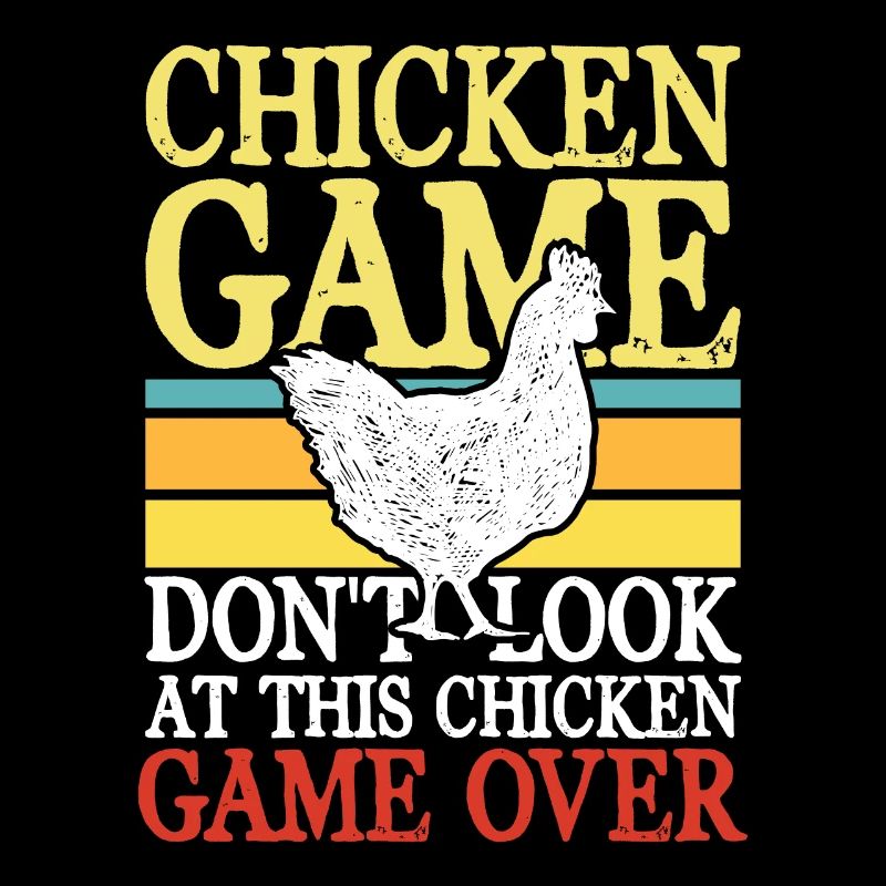 chicken game don t look at this chicken
