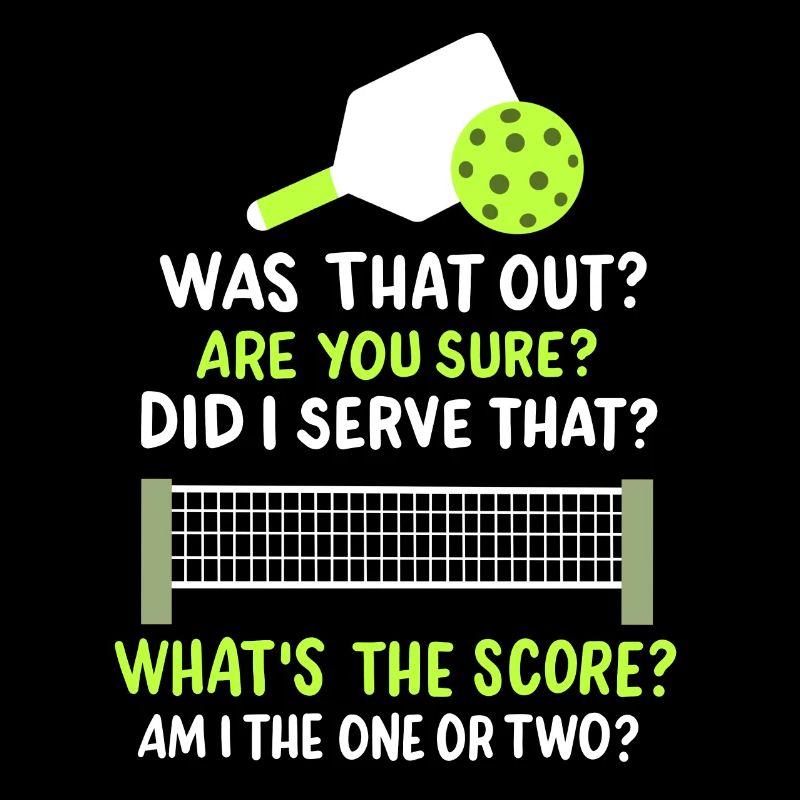 Pickleball-Spieler Paddleball