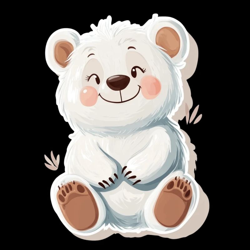 Ours mignon – Idée cadeau pour les fans de forêt et d’animaux