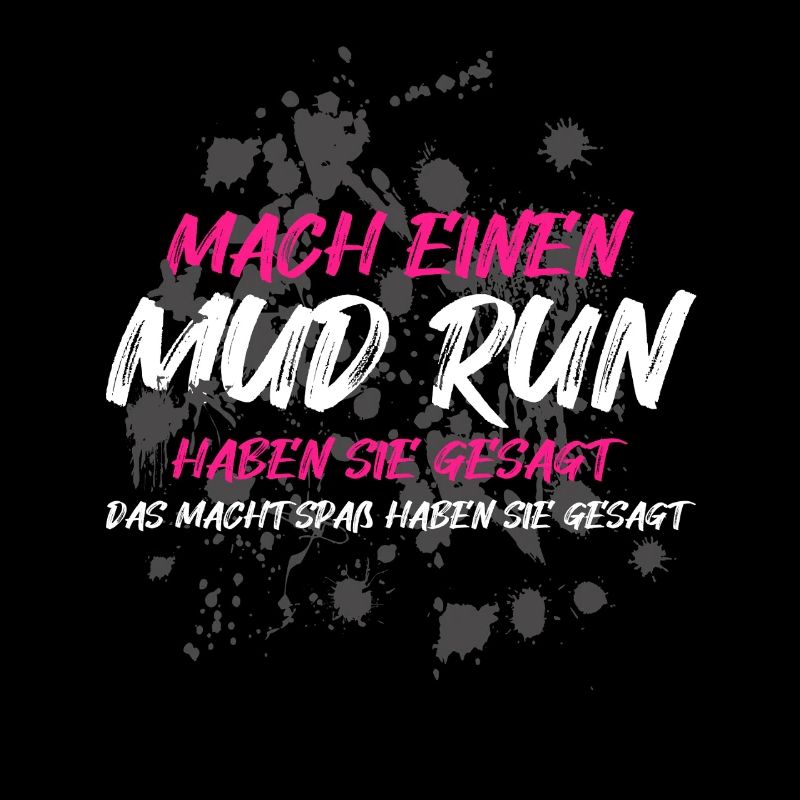 Mach einen Mud run Schlammlauf Mud Run Muddy Race