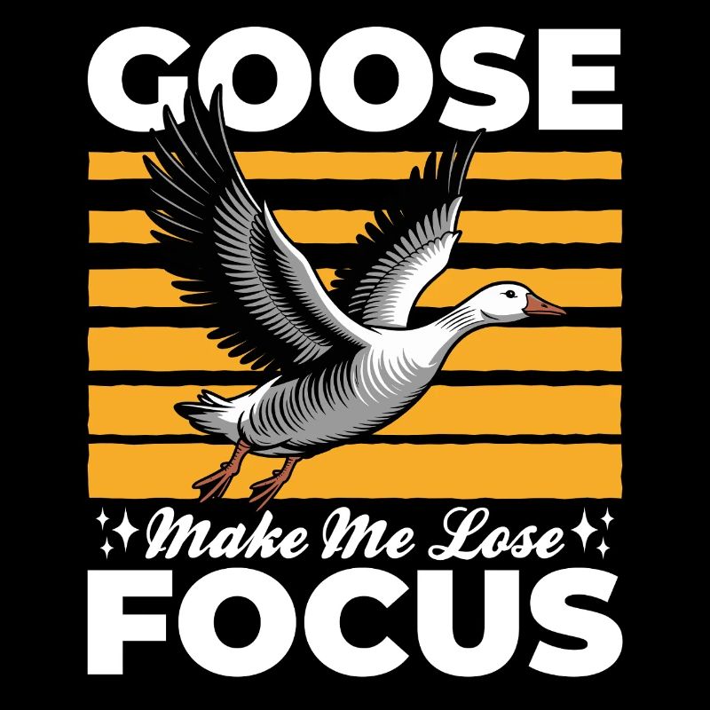 Funny Bird Goose