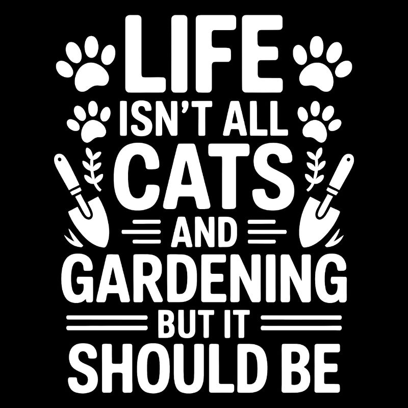 Garten Spruch Katze Lustiges Gartenarbeit Geschenk
