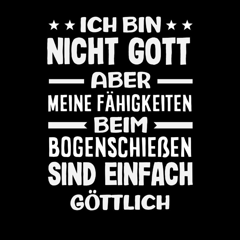 Ich gehe Bogenschießen