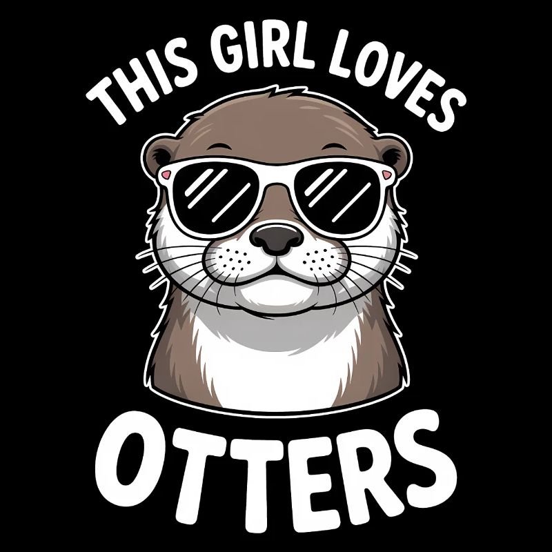 Otter Spruch Mädchen Lustiges Otter Geschenk