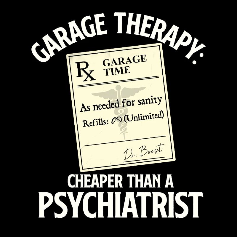 Thérapie de garage moins chère que le devis de voiture d’un psychiatre