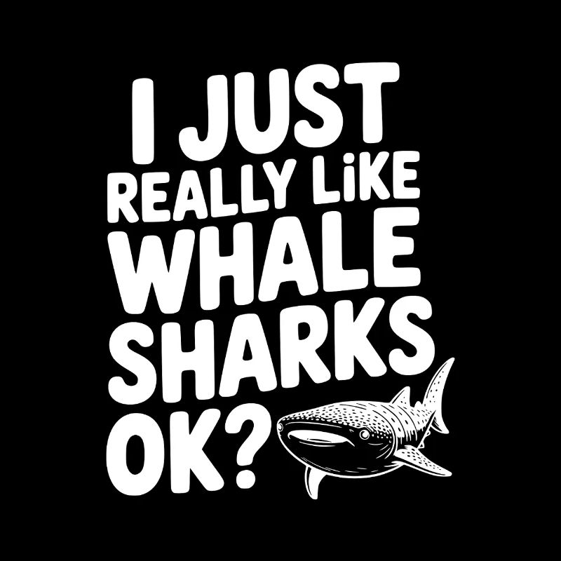 J’aime vraiment les requins-baleines, d’accord ?