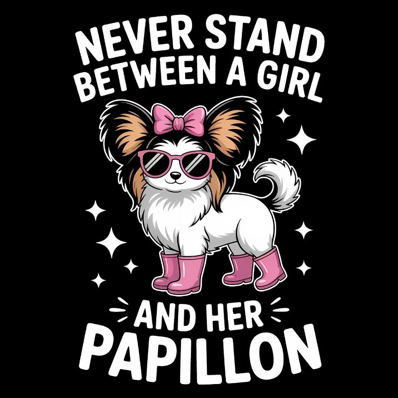 Papillon Sprüche Mädchen Lustige Papillon Geschenk