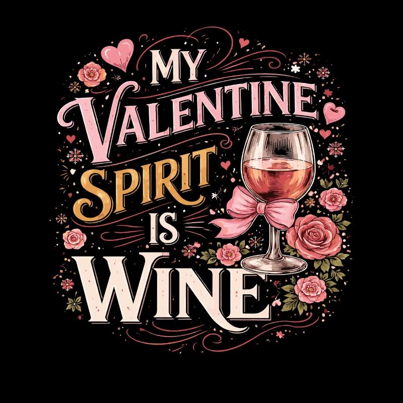 Valentinsgeist ist Wein