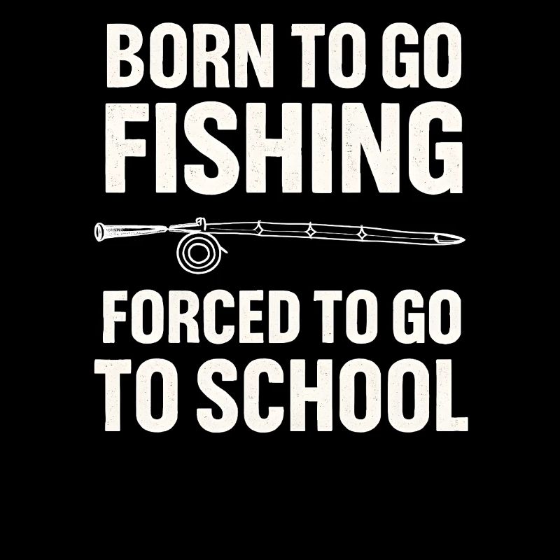 Né pour aller pêcher, forcé d’aller à l’école Pêcheur