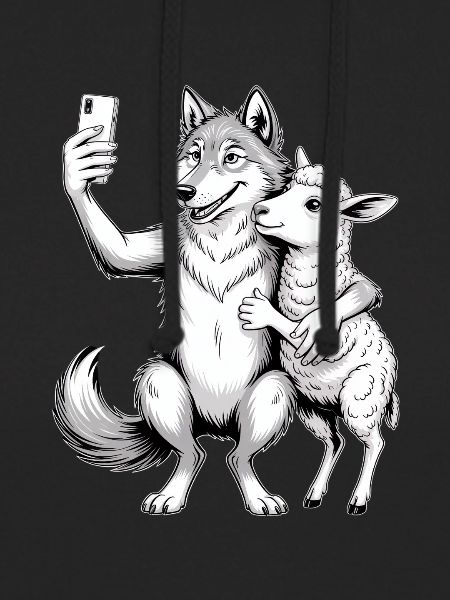 Wolf und Schaf 