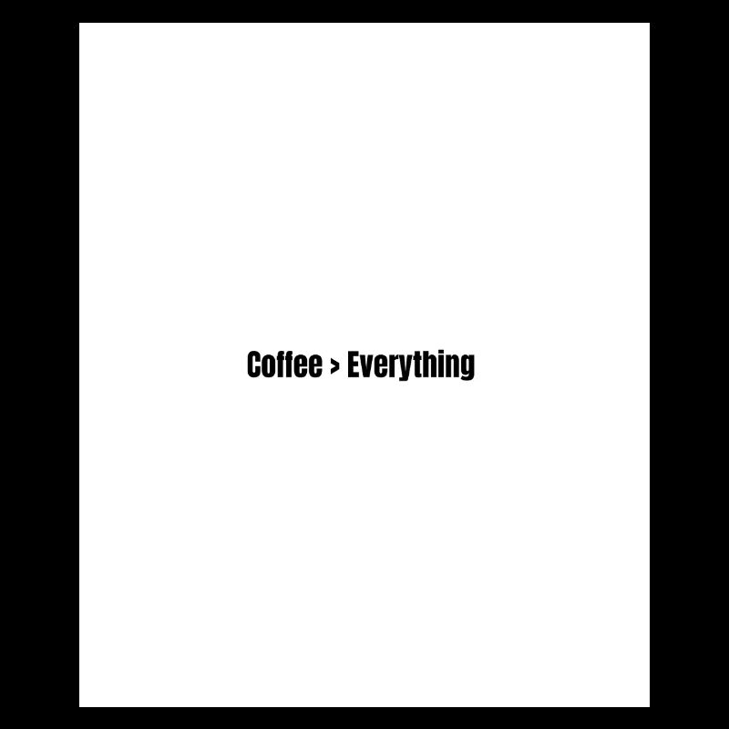 Le café avant tout