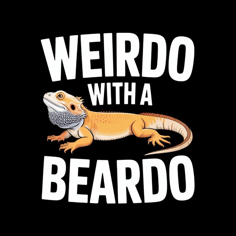 Beardo Lizard Bildunterschriften-Tee