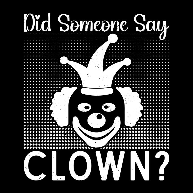 Graphisme du cirque quelqu’un a-t-il dit cadeaux de cirque de clown