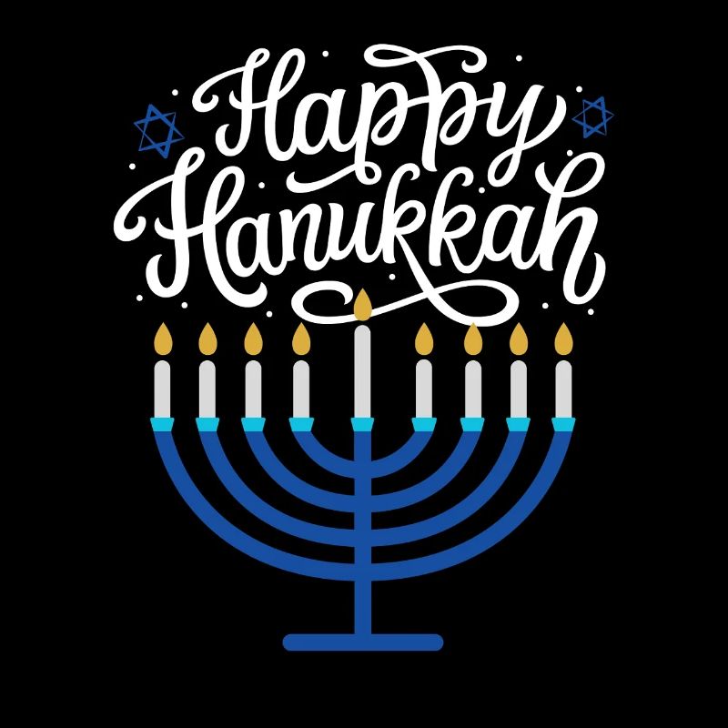 Joyeux Menorah de Hanoucca
