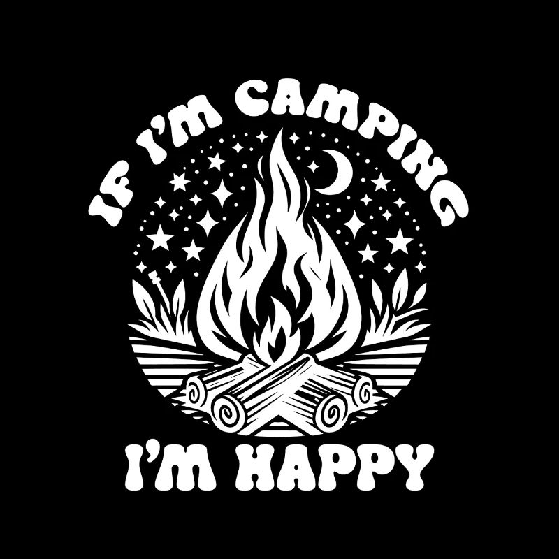 Camper Hiker Scout Camping Hiking Mountains Forest