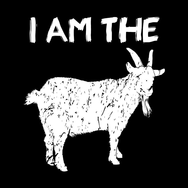 Ich bin die GOAT-Silhouette