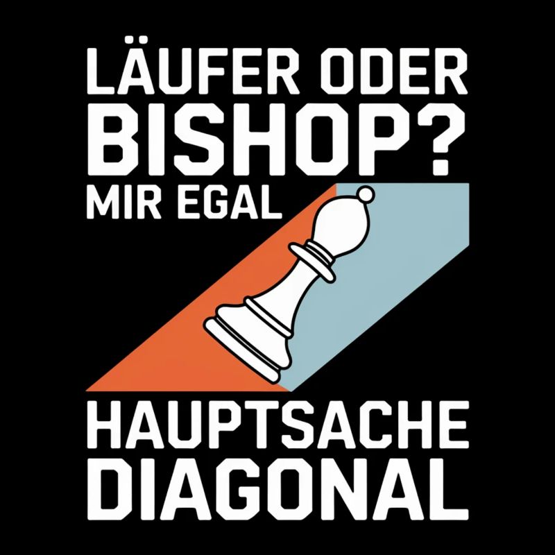 Läufer oder Bishop? Diagonal-Humor