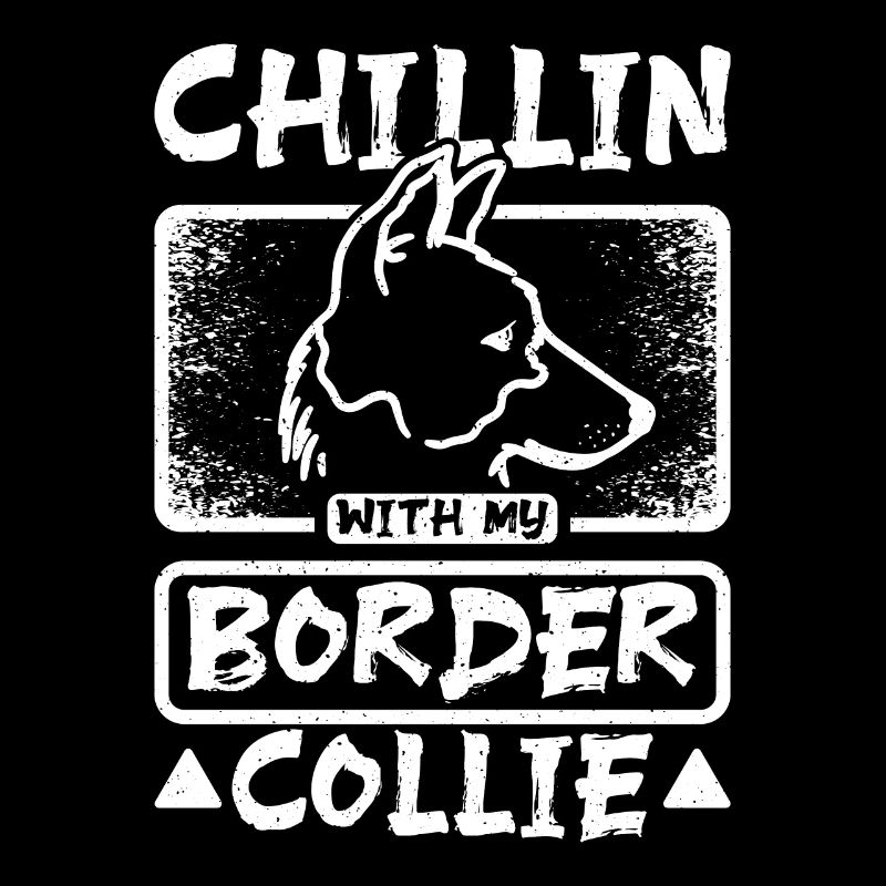 Chillin avec mon border collie