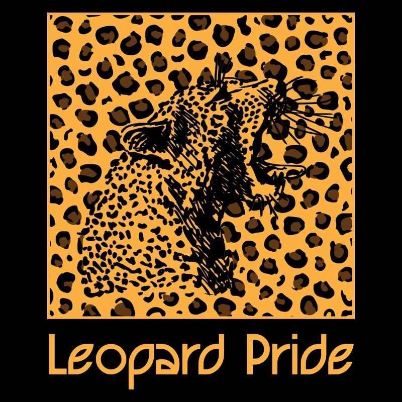 Leopard animal leopard pattern cat