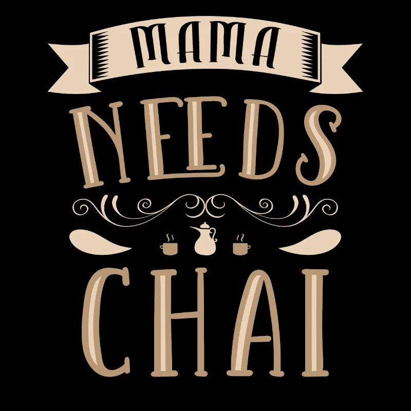 Chai Latte Tee trinken Teetrinker