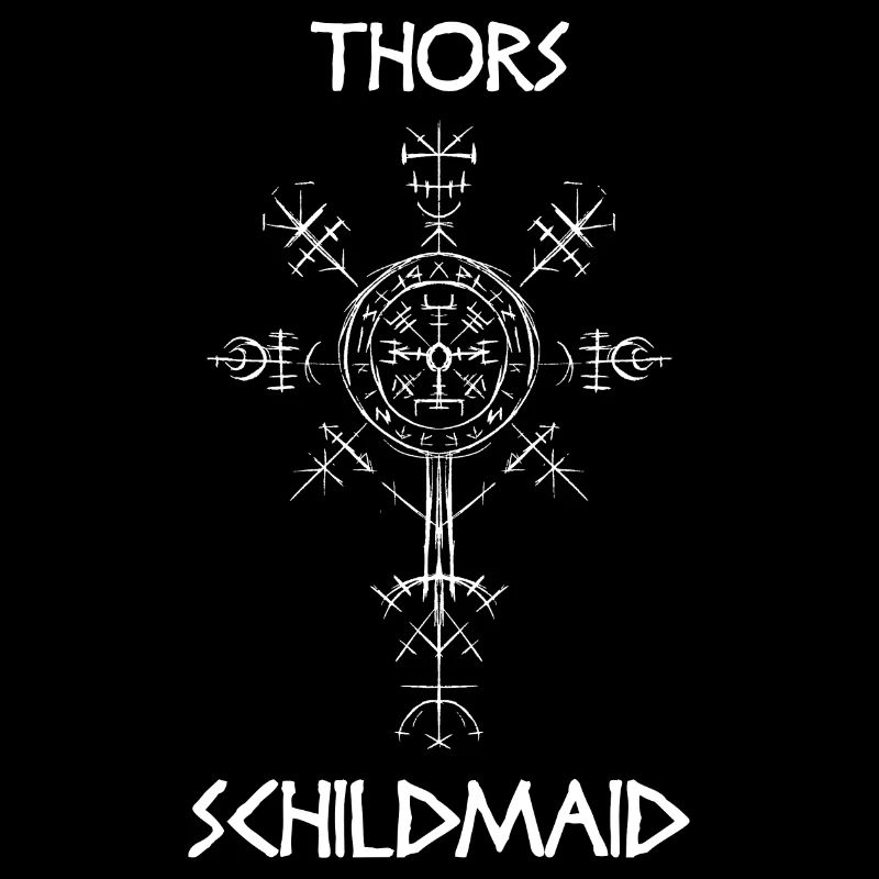Thor Schildmaid Wikinger Runen Geschenk