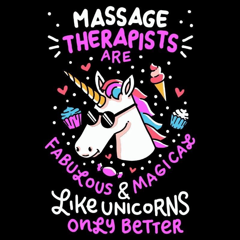 Massage Therapeut Spruch Massagetherapeut Einhorn