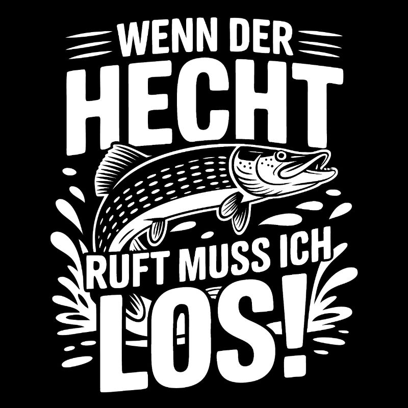 Angler Spruch Hecht