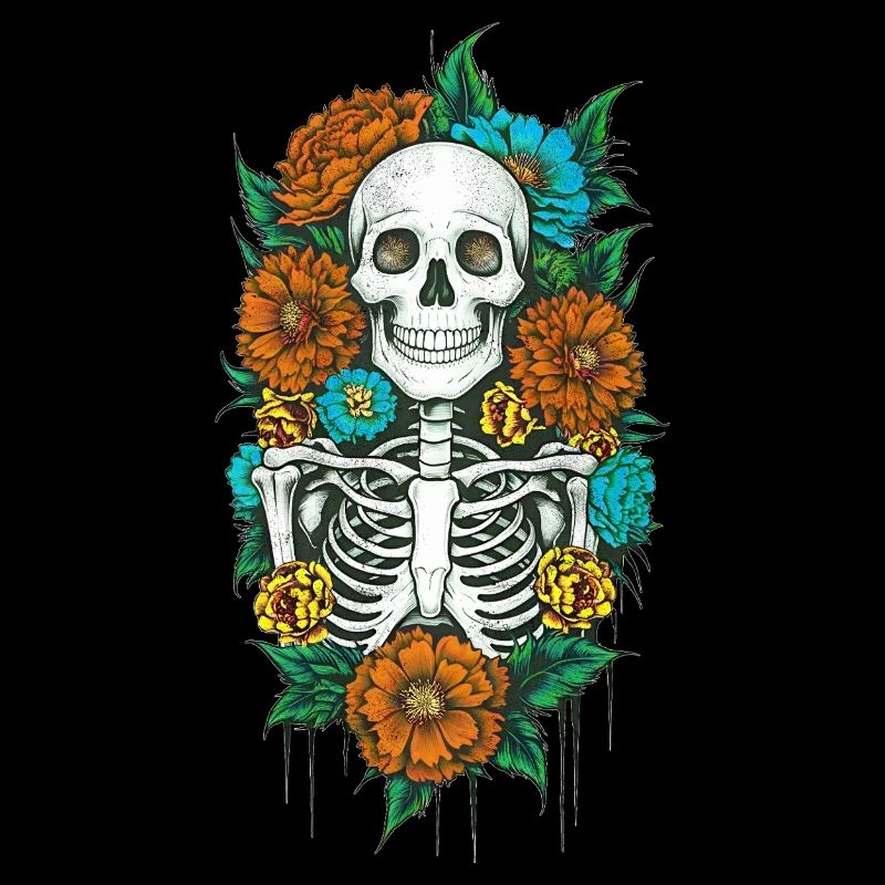 Squelette floral 2