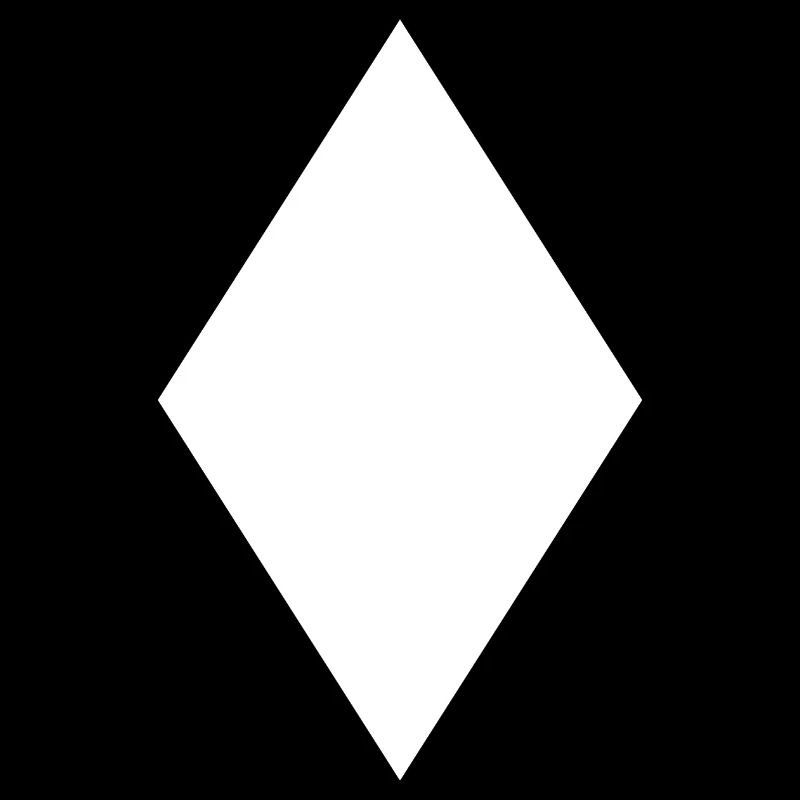 Diamond Shape Geometry Gift Math