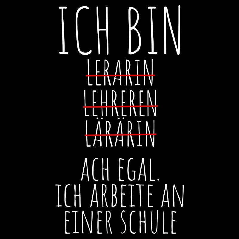 Ich Arbeite An Einer Schule Lehrer Gym Realschule