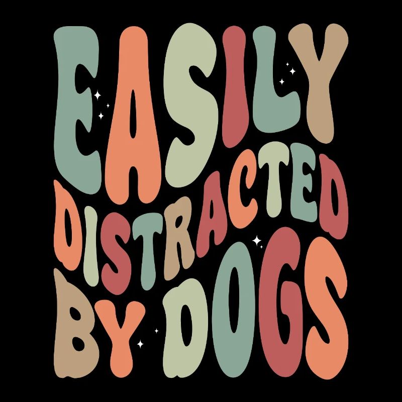Facilement distrait par les chiens