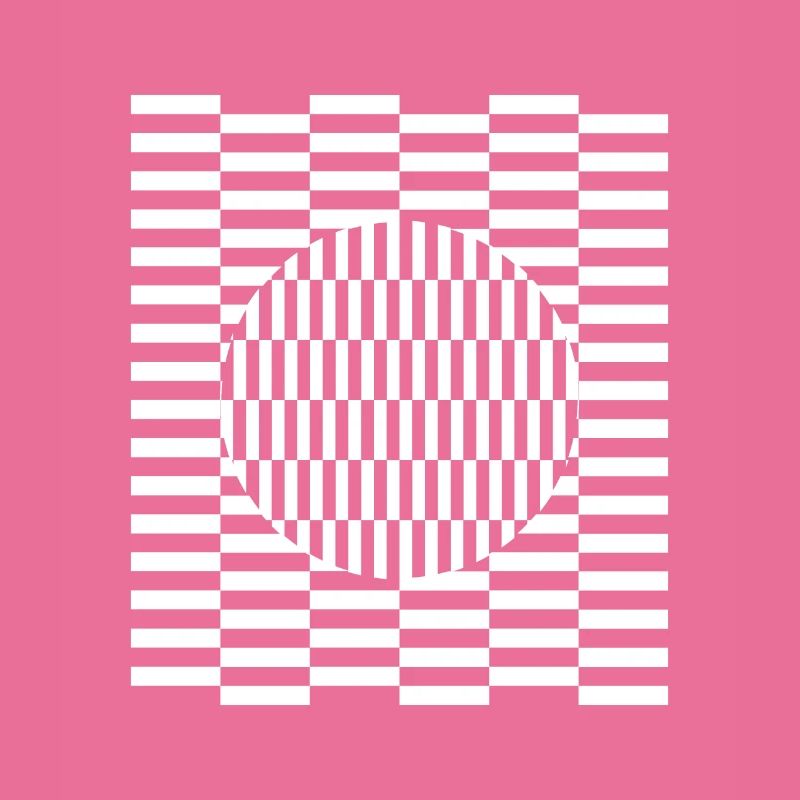 Imagination d'illusion de perception de grille visuelle