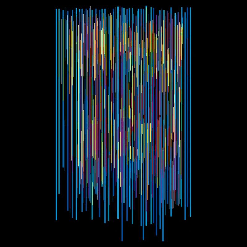 Couleurs Rayures Motif - Structure verticale