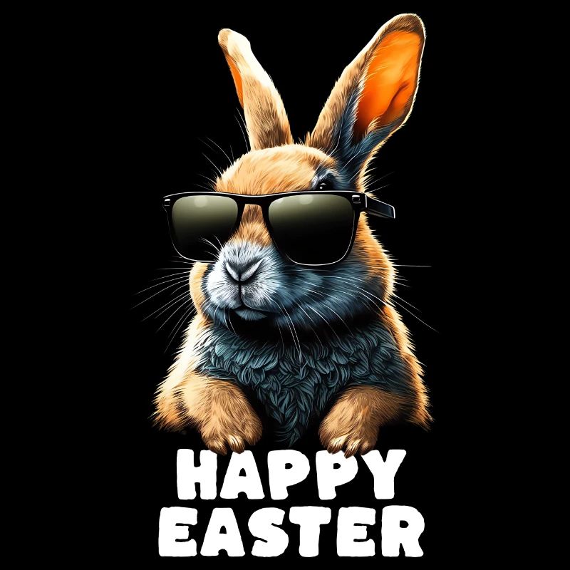 Cool Rabbit - Happy Easter