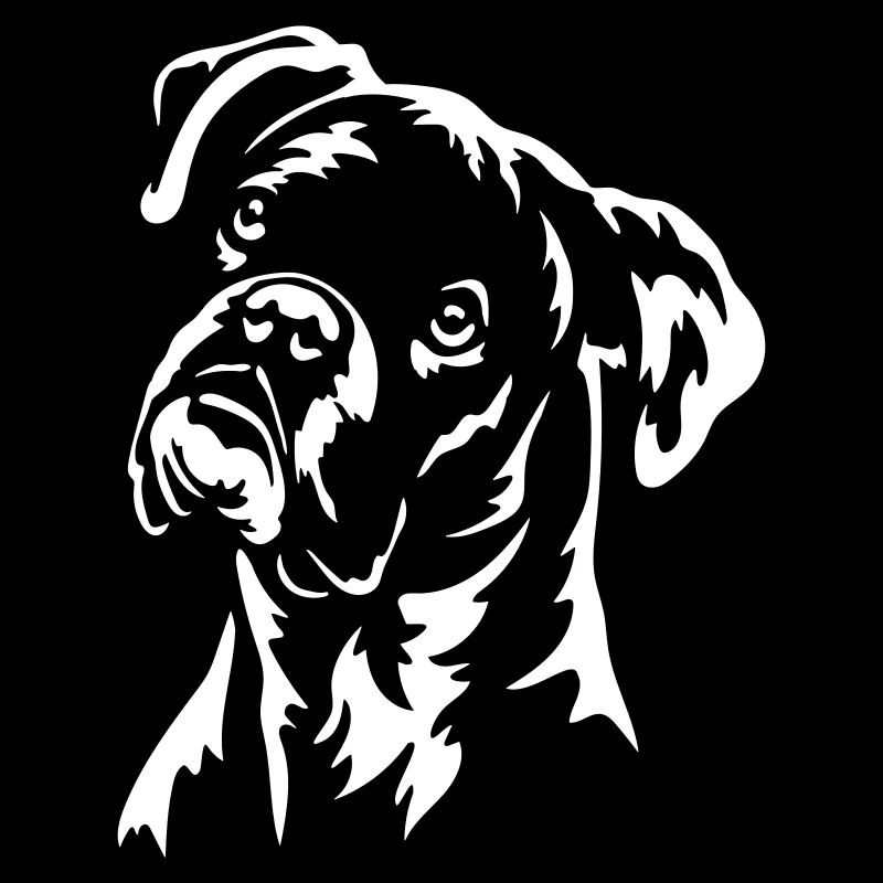 Boxer Head « Black Edition »