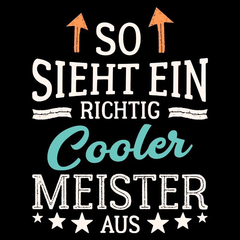So sieht ein richtig cooler Meister aus
