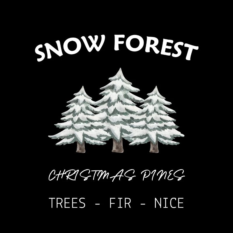 FORÊT ENNEIGÉE - PIN DE NOËL