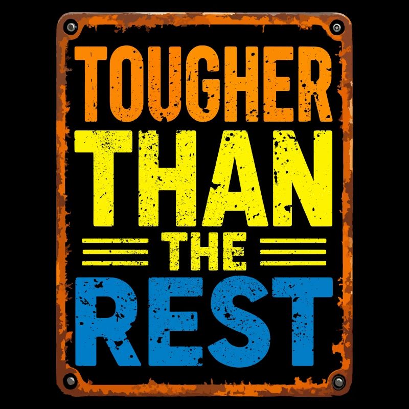 Tougher Than the Rest Typography