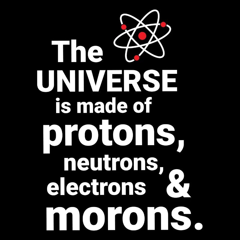 Das Universum besteht aus Protonen, Neutronnen