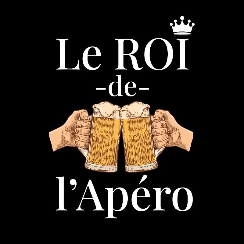 König des Aperitif Lustiges Aperitif-Geschenk