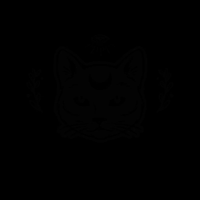 Le karma est un chat qui ronronne sur mes genoux céleste