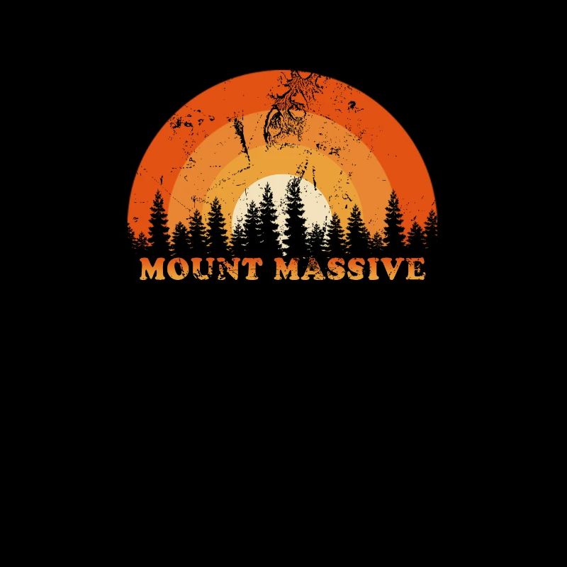 Vintage Monture Massive Fan rétro Cool coucher de soleil