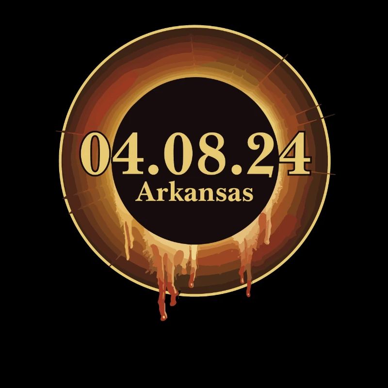 Total Solar Eclipse Path of Totality Arkansas