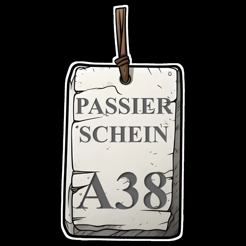 Passierschein A38