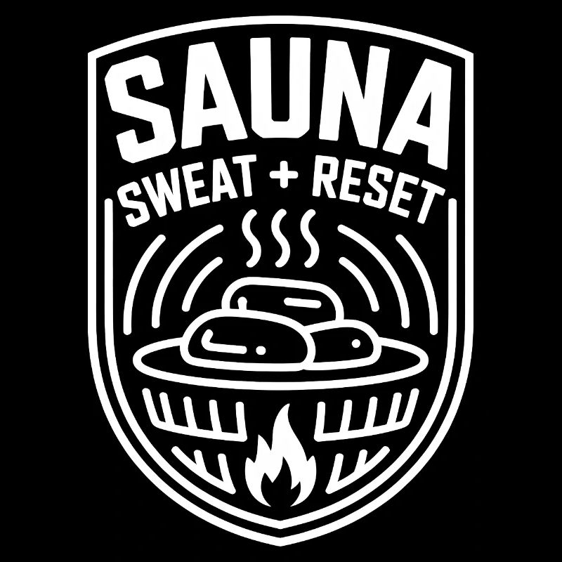Transpiration du sauna réinitialisant bien-être Transpiration